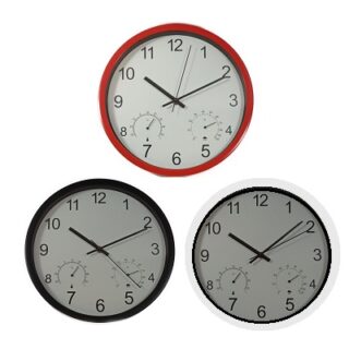RELOJ DE PARED REDONDO 30 CM VARIOS DISEÑOS