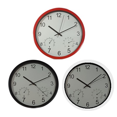 RELOJ DE PARED REDONDO 30 CM VARIOS DISEÑOS