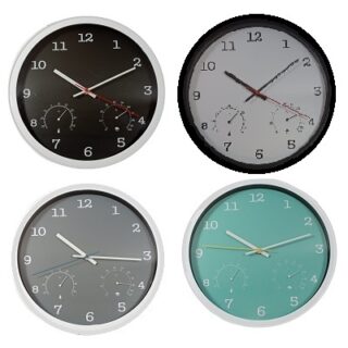 RELOJ DE PARED REDONDO 30 CM VARIOS DISEÑOS