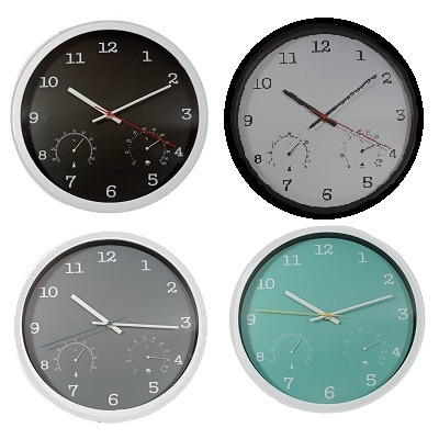 RELOJ DE PARED REDONDO 30 CM VARIOS DISEÑOS
