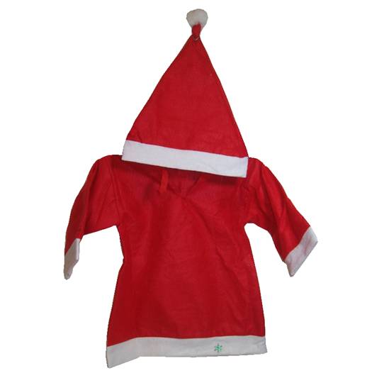 TRAJE NAVIDEÑO PARA NIÑA DE 6 A 9 AÑOS