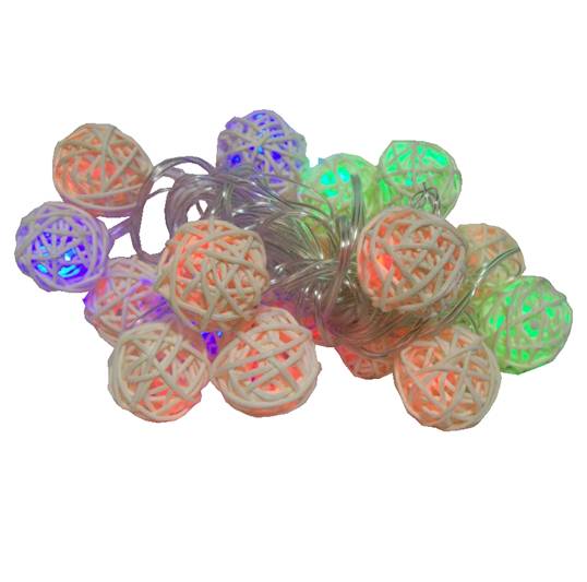 SET DE LUCES 18 LED DECORATIVAS