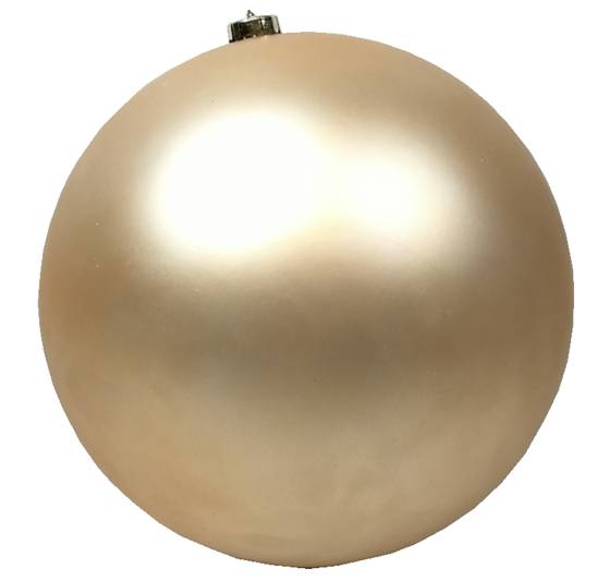 BOMBA NAVIDEÑA 25 CM DORADO