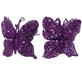 SET DE ADORNO PARA ARBOL 10 CM 2 PC