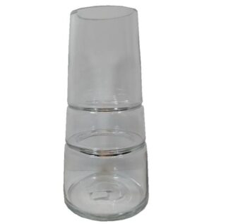 FLORERO DE VIDRIO 10x29 CM