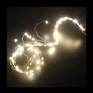 LUCES LED BLANCAS PARPADEANTES PARA DECORACION