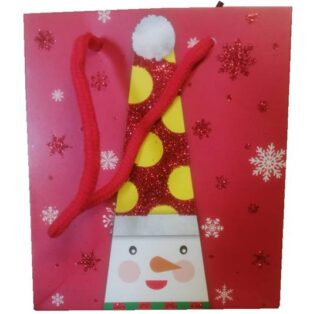 BOLSA DE REGALO 12x14 CM NAVIDEÑO