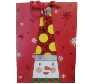 BOLSA DE REGALO 18x24 CM NAVIDEÑO