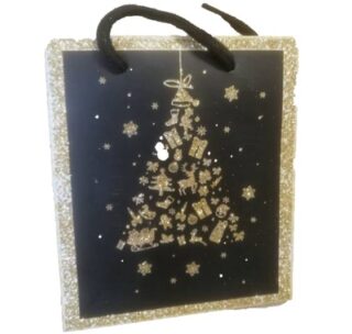 BOLSA DE REGALO 12x14 CM NAVIDEÑO