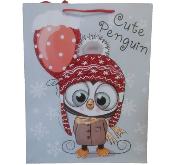 BOLSA DE REGALO 12x14 CM NAVIDEÑO