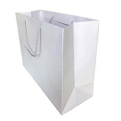 BOLSA DE REGALO PLATEADA 23 X 18 CM