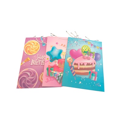 BOLSA DE REGALO PARA CUMPLEAÑOS 41.5 X 30 CM