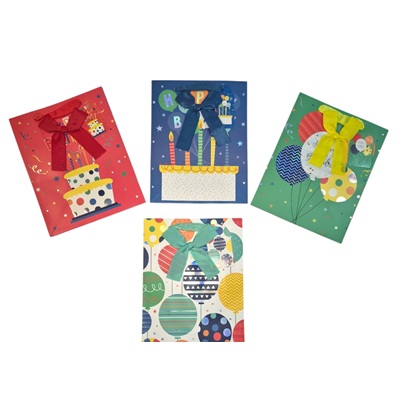 BOLSA DE REGALO PARA CUMPLEAÑOS 23 X 17 CM