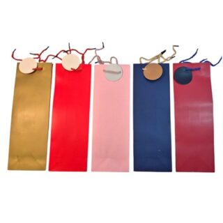 BOLSA DE REGALO PARA BOTELLAS 35 X 12 CM