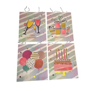 BOLSA DE REGALO VARIOS DISEÑOS 29 X 41 CM