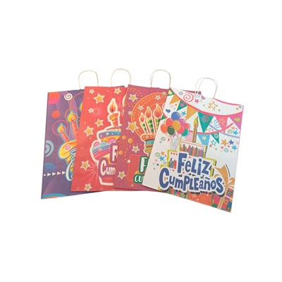 BOLSA DE REGALO DE CUMPLEAÑOS 41.5 X 31 CM