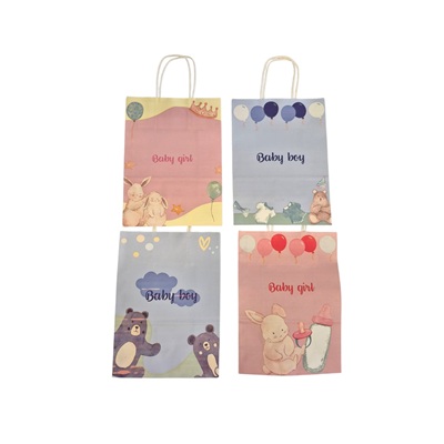 BOLSA DE REGALO BABY SHOWER 16 X 12 CM