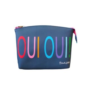 BOLSA PARA COSMETICOS COLOR AZUL 22 CM