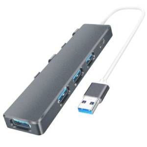 Hub alta velocidad 4 USB+ 1 Tipo C Guatemala precio