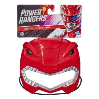 MASCARA DE POWER RANGER ROJO PARA NIÑO