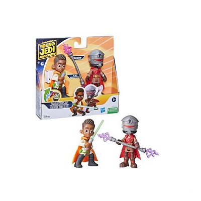 MUÑECO DE STAR WARS TABORR Y KAI 2 PC