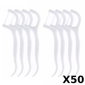 Hilo dental 50 piezas Guatemala precio