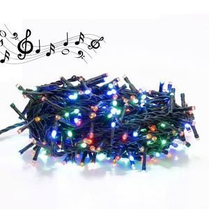 Luces LED con musica 9 metros