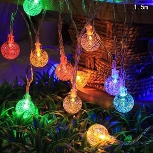 Luces de colores USB bolitas 3 mts