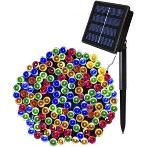 Luces LED solares de 11 metros de colores