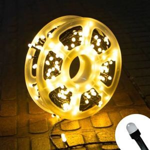 Luces LED 50 metros amarillas