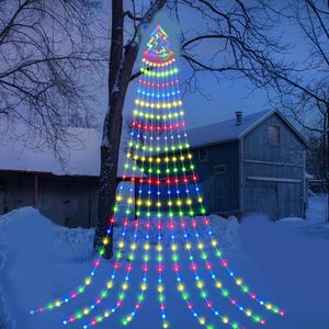 Luces LED cortina 3mts colores