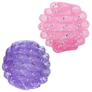 Juguete para gato pelotas 2 piezas rosado