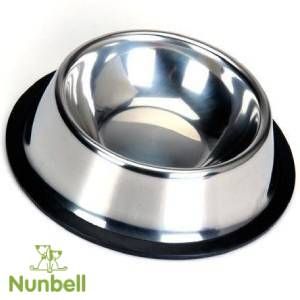 Plato de acero inoxidable de 18cms