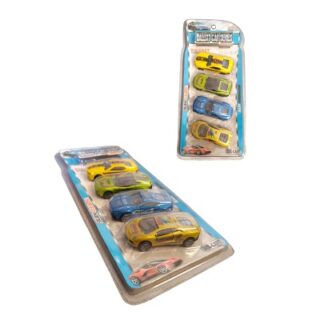 SET DE 4 CARROS ALLOY CAR