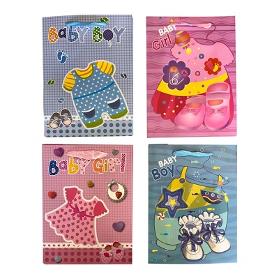 BOLSAS DE REGALO PARA BABY SHOWER 24 X 18 CM
