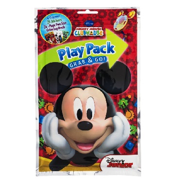 LIBRO PARA COLOREAR Y STICKER MICKEY MOUSE
