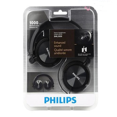 AUDIFONOS PHILIPS NEGROS