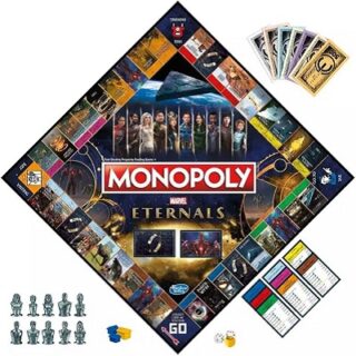 JUEGO DE MONOPOLY DE MARVEL ETERNALS HASBRO