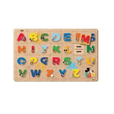 JUEGO DE ROMPECABEZAS DE MADERA DE MICKEY MOUSE