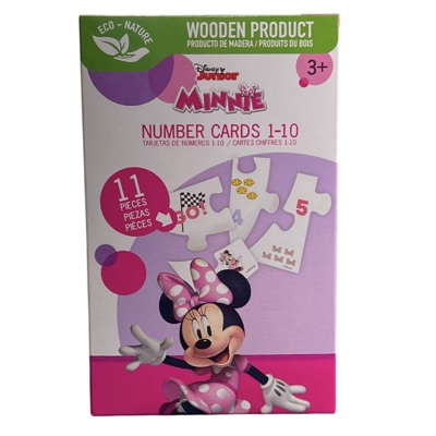 JUEGO DE ROMPECABEZAS DE MINNIE MOUSE 6 PC