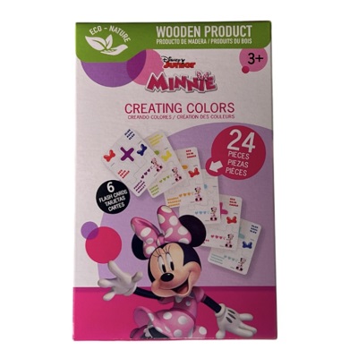 JUEGO DE ROMPECABEZAS DE MINNIE MOUSE 6 PC