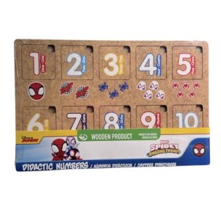 JUEGO DE ROMPECABEZAS DE MADERA SPIDER MAN 2 PC