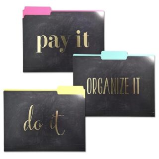 CARPETA PARA ORGANISAR ARCHIVOS 30 X 23 CM