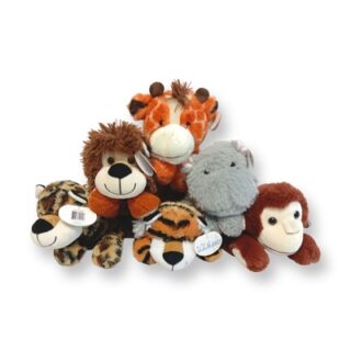 PELUCHES DE ANIMALES DE LA JUNGLA 38 CM