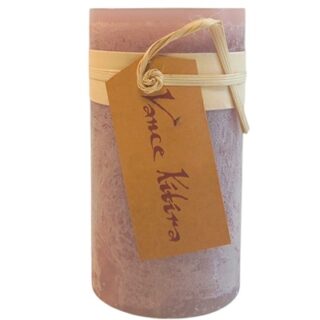 VELA COLOR MORADA 15 CM