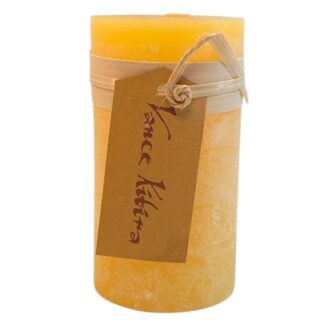 VELA COLOR AMARILLA 15 CM