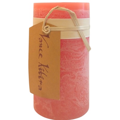 VELA COLOR ROJA 15 CM