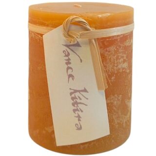 VELA COLOR ANARANJADA 11 CM