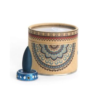 CONOS DE INCIENSO 20 PC CON QUEMADOR AROMA DEL OCEANO