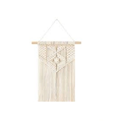 ADORNO DE PARED DE MACRAME 18 X 34 PULG